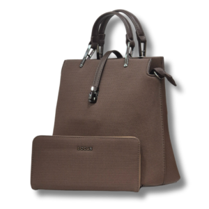 Logus Short Handle Women Handbag With Extra Hand Purse