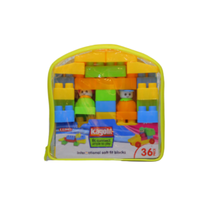 36-Piece Soft Fit Building Blocks Set