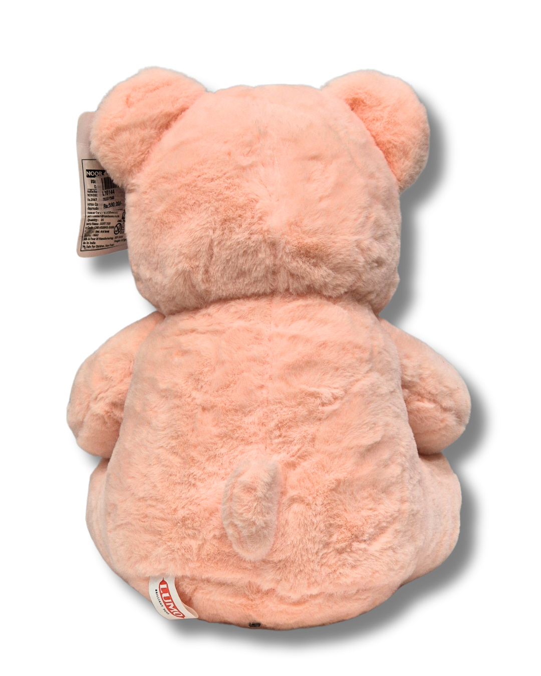 white teddy bear with pink eyes (3)