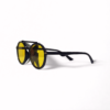Bobkelly Amber Night Vision Round Sunglasses